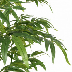Bambusbaum Künstlich 384 Blätter 120 cm Grün