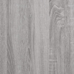 Schuhregal Grau Sonoma 70x36x60 cm Holzwerkstoff