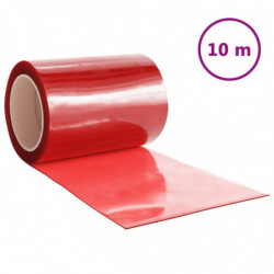 Türvorhang Rot 300x2,6 mm 10 m PVC