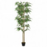Bambusbaum Künstlich 1216 Blätter 180 cm Grün