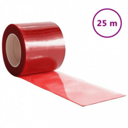 Türvorhang Rot 200x1,6 mm 25 m PVC