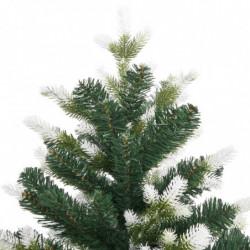 Künstlicher Weihnachtsbaum Klappbar Beschneit 150 cm