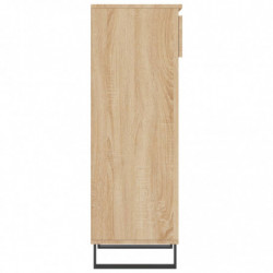 Schuhschrank Sonoma-Eiche 40x36x105 cm Holzwerkstoff