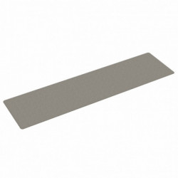 Teppichläufer Sisal-Optik Silbern 80x300 cm