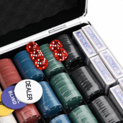 Pokerchips-Set 600 Stk. 4 g