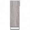 Schuhschrank Grau Sonoma 40x36x105 cm Holzwerkstoff