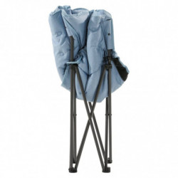 Travellife Campingstuhl Lago Cross Klappbar Kompakt Blau
