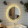 LED-Badspiegel 70 cm Rund