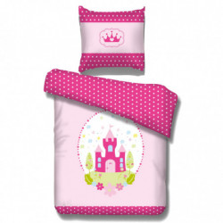 Vipack Bettbezug-Set Prinzessin 195x85 cm Baumwolle