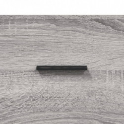 Schuhregal Grau Sonoma 102x36x60 cm Holzwerkstoff
