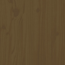 Hochbeet Honigbraun 121x30x38 cm Massivholz Kiefer