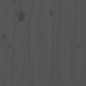 Pflanzkübel Grau 82,5x40x39 cm Massivholz Kiefer