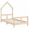 Kinderbett 80x160 cm Massivholz Kiefer
