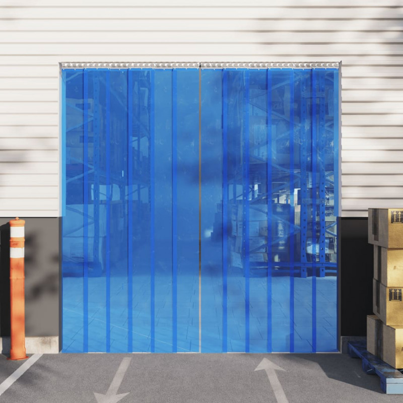 Türvorhang Blau 200x1,6 mm 50 m PVC