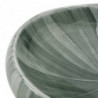 Aufsatzwaschbecken Grün Oval 59x40x15 cm Keramik