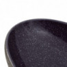 Aufsatzwaschbecken Lila und Grau Oval 59x40x14 cm Keramik