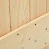 Schiebetür mit Beschlag 85x210 cm Massivholz Kiefer