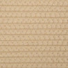 Aufbewahrungskorb Beige und Weiß Ø40x25 cm Baumwolle