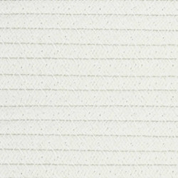 Aufbewahrungskorb Braun und Weiß Ø40x25 cm Baumwolle