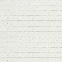 Aufbewahrungskorb Grau und Weiß Ø40x35 cm Baumwolle