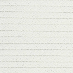 Aufbewahrungskorb Grau und Weiß Ø51x33 cm Baumwolle
