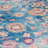 Teppich Waschbar Mehrfarbig 80x150 cm Rutschfest