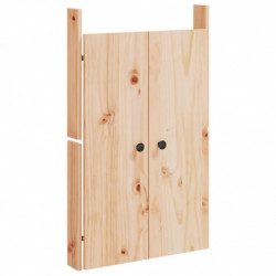 Türen für Outdoor-Küche 50x9x82 cm Massivholz Kiefer