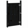 Türen für Outdoor-Küche Schwarz 50x9x82 cm Massivholz Kiefer