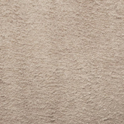 Teppich HUARTE Kurzflor Weich und Waschbar Sandfarben 120x120cm
