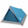 Campingzelt 2 Personen Blau 200x120x88/62 cm 185T Taft