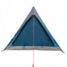 Campingzelt 2 Personen Blau 200x120x88/62 cm 185T Taft