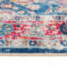 Teppich Waschbar Mehrfarbig 80x300 cm Rutschfest