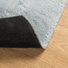 Teppich HUARTE Kurzflor Weich und Waschbar Blau 120x170 cm