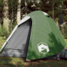 Campingzelt 2 Personen Grün 254x135x112 cm 185T Taft