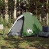 Campingzelt 2 Personen Grün 254x135x112 cm 185T Taft