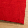 Teppich HUARTE Kurzflor Weich und Waschbar Rot 160x160 cm