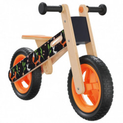 Laufrad für Kinder Orange Bedruckt