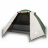 Campingzelt 2 Personen Grün 224x248x118 cm 185T Taft