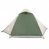 Campingzelt 2 Personen Grün 224x248x118 cm 185T Taft