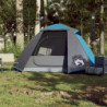 Campingzelt 2 Personen Blau 224x248x118 cm 185T Taft
