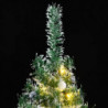 Künstlicher Weihnachtsbaum 300 LEDs & Kugeln Beschneit 210 cm