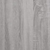 Kleiderständer mit Ablagen Grau Sonoma Holzwerkstoff