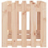 Hochbeet Lattenzaun-Design 150x50x50 cm Massivholz Kiefer