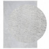 Teppich HUARTE Kurzflor Weich und Waschbar Grau 160x230 cm