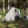 Campingzelt 2 Personen Grün 320x140x120 cm 185T Taft