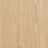 Kleiderständer mit Schuhablage Sonoma-Eiche 72x34x184 cm