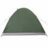 Campingzelt 4 Personen Grün 267x272x145 cm 185T Taft