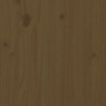 Wand-Pflanzkübel mit 3 Fächern 60x18,5x110 cm Honigbraun Holz