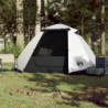 Campingzelt 2 Personen Weiß 224x248x118 cm 185T Taft