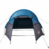 Campingzelt 3 Personen Blau 370x185x116 cm 185T Taft